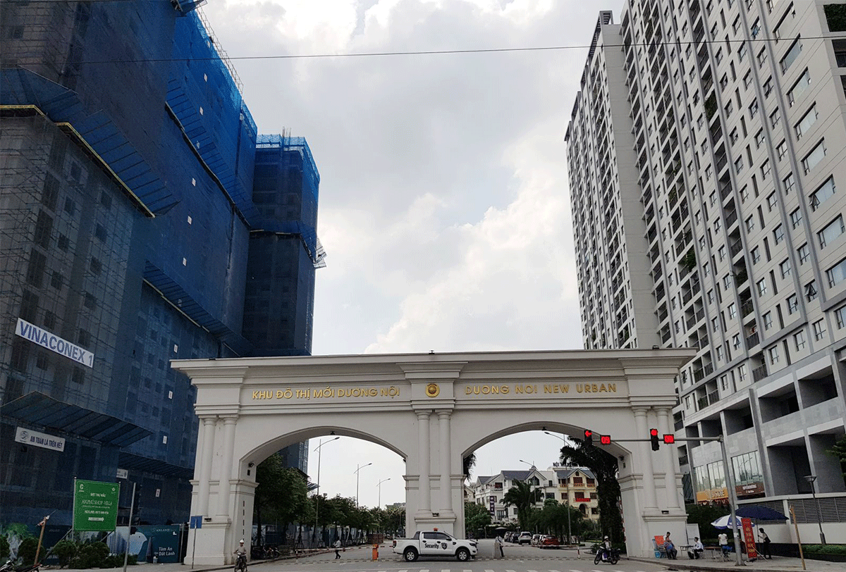 Lecmax tại dự án khu đô thị Dương Nội
