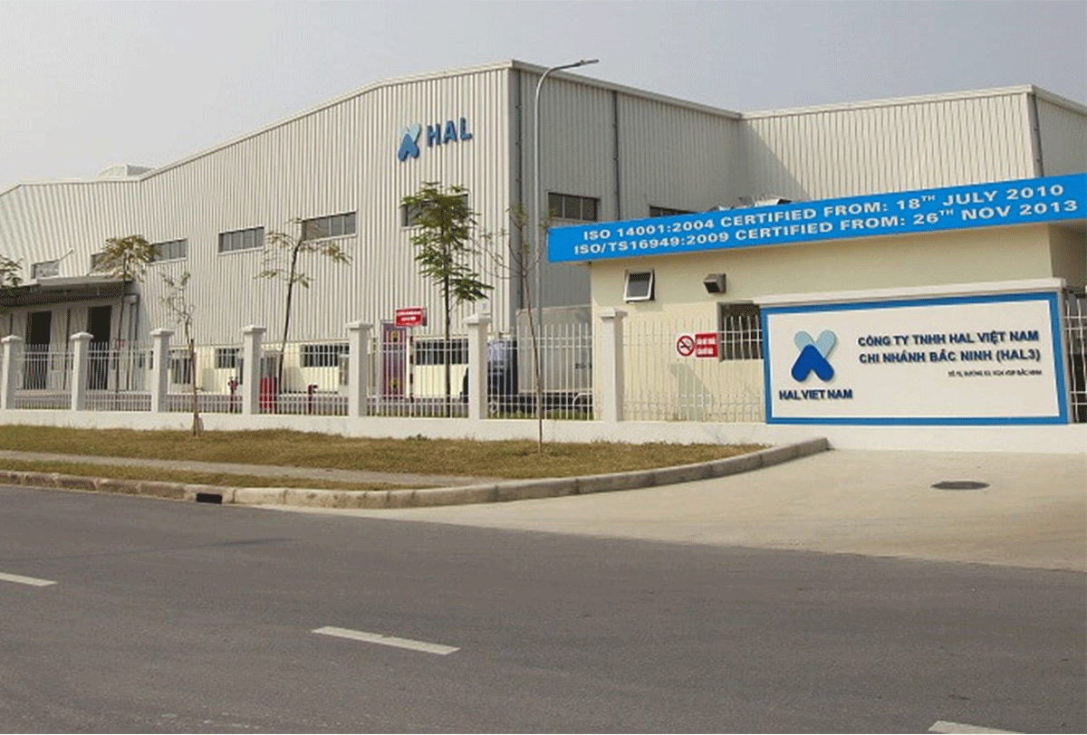 Cửa thép chống cháy Lecmax tại dự án nhà máy Hal Việt Nam