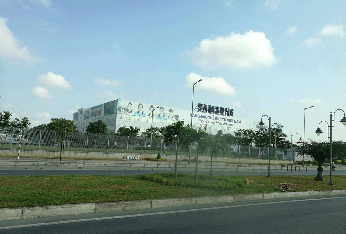 Lecmax tại hệ thống dự án của Samsung